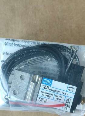 美国MAC电磁阀34B-L00-GEMC-1KA MOD.1