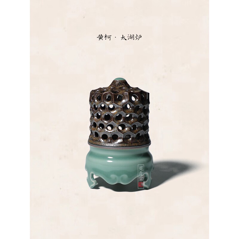 香炉觅青堂大师手工香炉