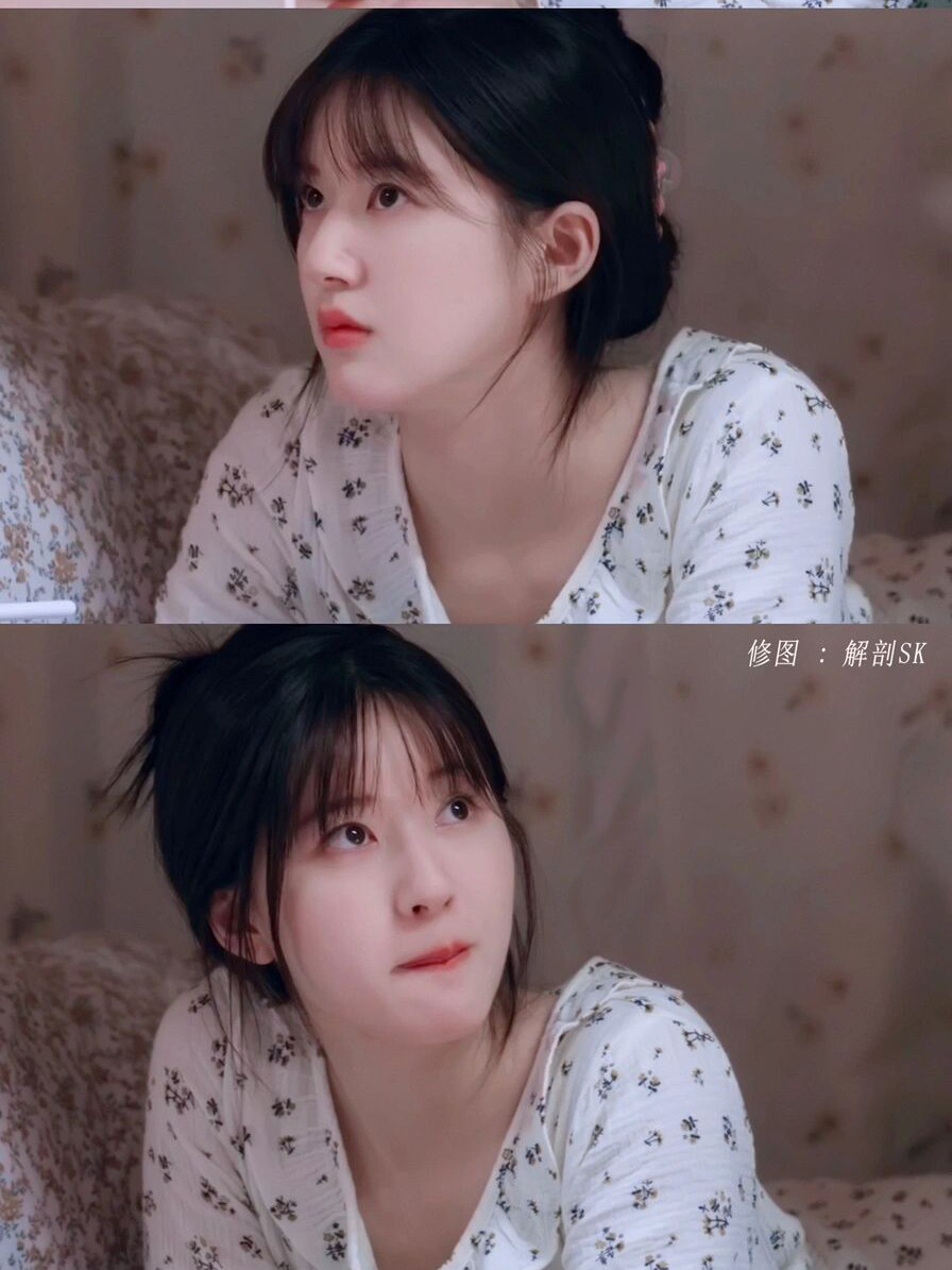 리에 숨길 수 없습니다 ZHAO LUSI SANGZHI 여성을 위한 같은 스타일의 잠옷 봄 가을 2024 새로운 긴팔 잠옷 가정복