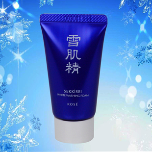日本雪肌精净透泡沫洗颜霜洗面奶洁面去除黑头污垢净化毛孔低泡沫
