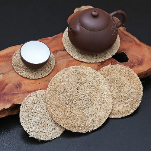天然丝瓜络茶垫茶壶垫杯垫零配件