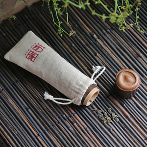 旅行便携密封茶叶罐 小竹筒包装木茶叶桶 紫竹桶出差旅游竹茶叶盒