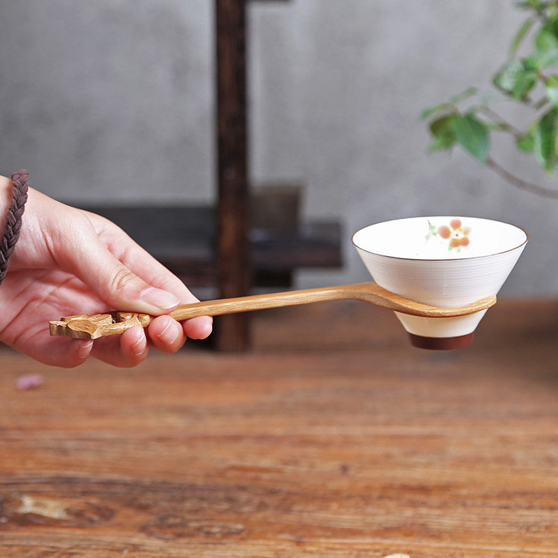 竹制茶杯叉天然茶叉 功夫茶具茶道零配件茶杯架 日式防烫杯托杯夹,餐饮具,茶道/零配,淘宝优惠券,粉丝福利购,淘宝优惠卷