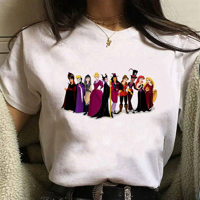Кисточка принцесса Т-ШИРТ Princess Orola Sleeping Beauty Cute Kawaii повседневная женская футболка