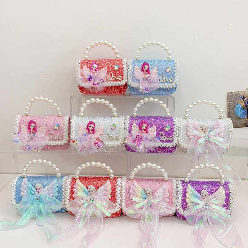 儿童包包时尚女童小香风公主包小女孩幼儿新款可爱手提斜挎包宝宝