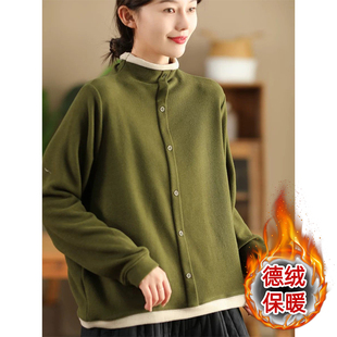 秋冬季韩版简约双面德绒拼色半高领套头长袖T恤百搭保暖打底衫女