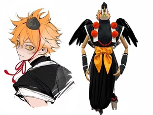 排球少年cos神影系列 日向翔阳 影山cos服狩衣宫郁宫治来图定制