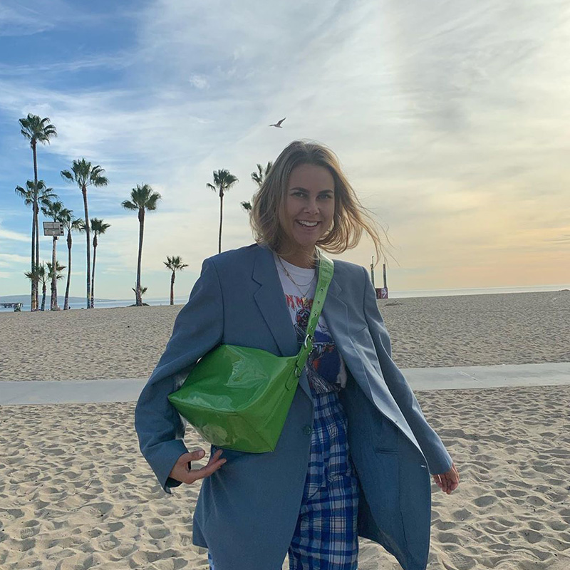 小众设计风轻便单肩大包包