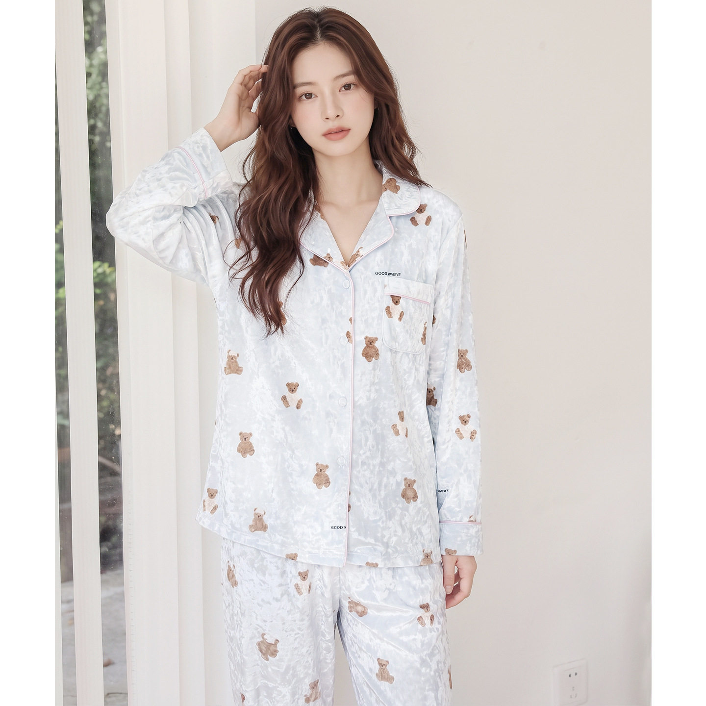 Dianesally女士睡衣家居服套装