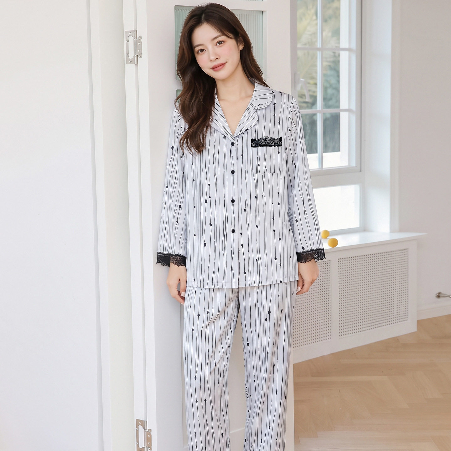 Dianesally女士睡衣家居服套装