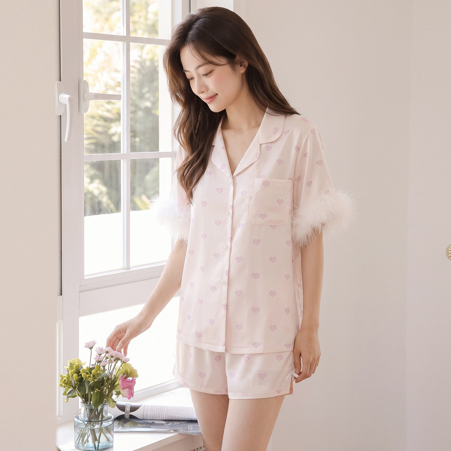 Dianesally女士睡衣家居服套装