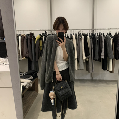 玥儿家冬上新简约宽松休闲百搭保暖毛衣b3383f490