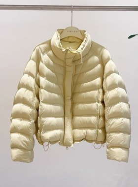 玥儿云感泡芙排骨女短款韩系保暖羽绒服外套11888