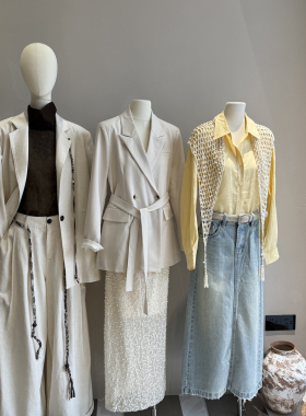 玥儿版型知识分子穿搭洗水衬衣衬衫(长期主义单品)02635