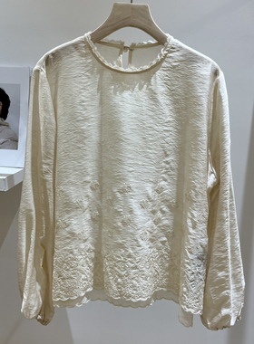 玥儿26年早春新中式刺绣气质小衫TDC-0688