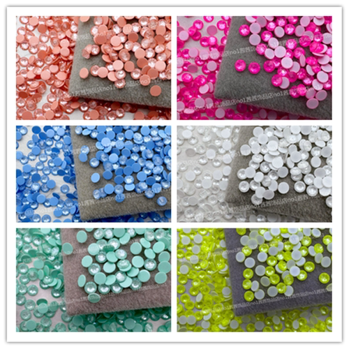 施家钻小号圆形钻美甲饰品华子钻