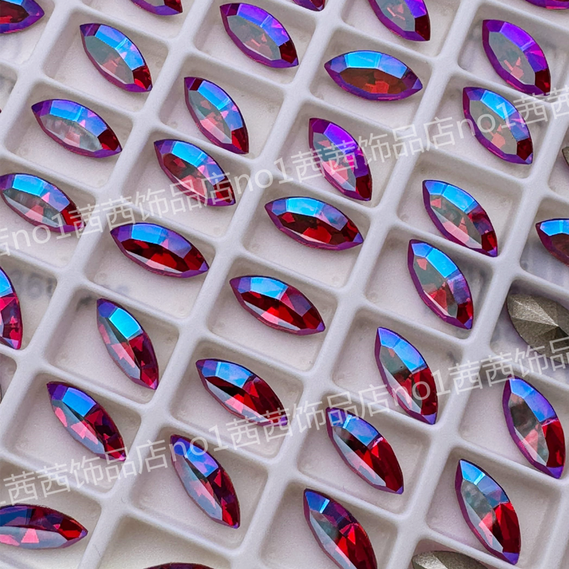 施家钻4228尖底马眼闪烁美甲饰品