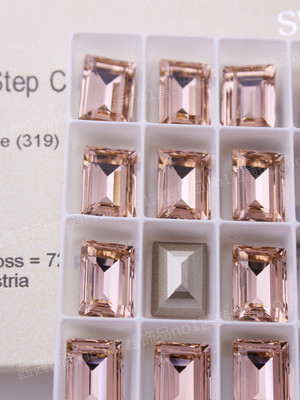 施家水晶4527冰糖美甲饰品华子钻