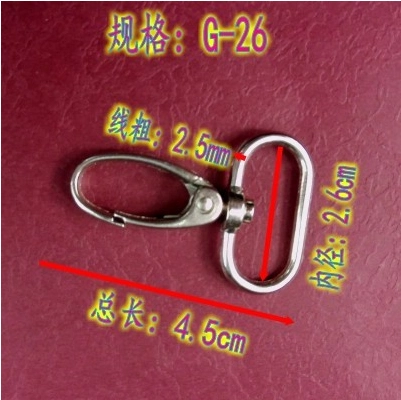 Фабрика прямая пряжка с прямыми сделками с крючком