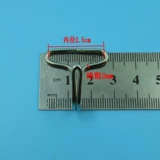 Фабрика прямая пряжка с прямыми сделками с крючком