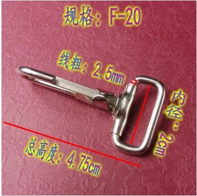 Фабрика прямая пряжка с прямыми сделками с крючком