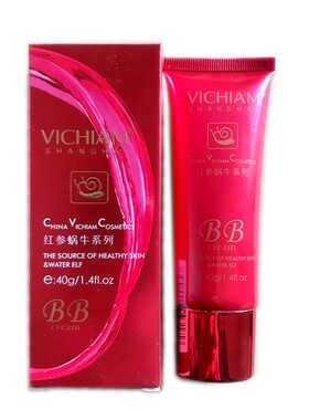VICHIAM红参蜗牛焕彩BB霜 微姿泉微资泉焕彩BB霜女士学生护肤品