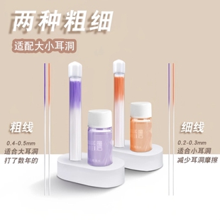 棉线新升级！耳洞清洁线粗细可选耳线防堵清洁耳洞清理女去味耳垢