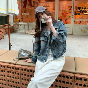 2026春新款短款牛仔外套2622-P150-K250图片