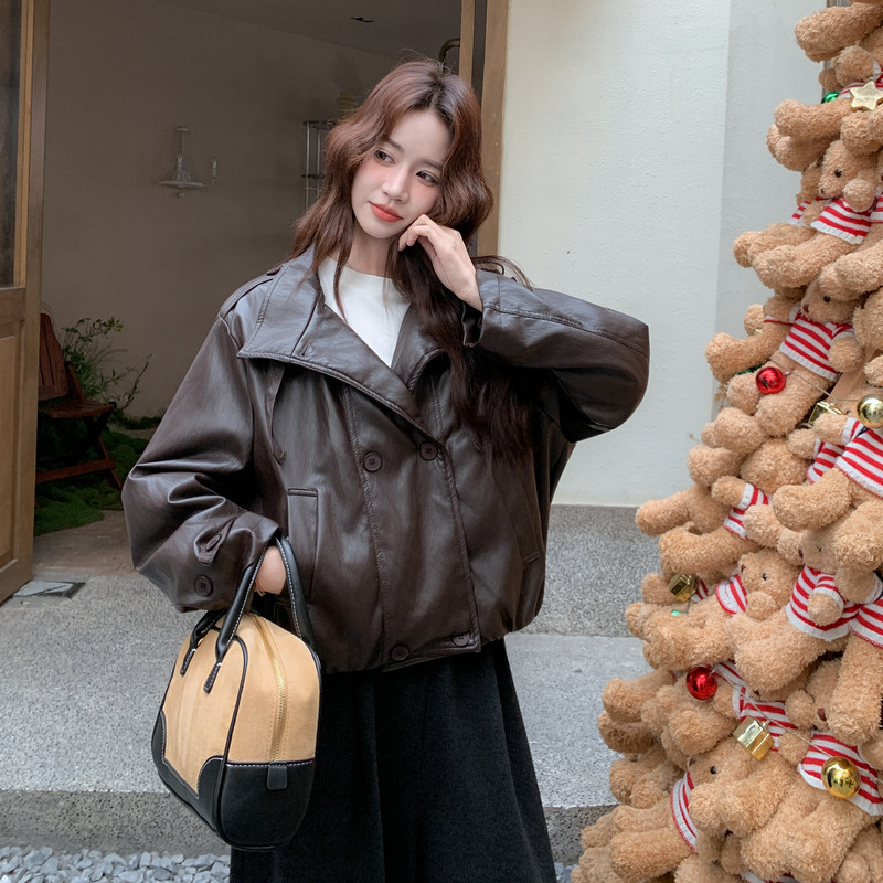 2025冬新款90白鸭绒皮衣13199-P275-K398,女装皮衣,2C013