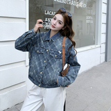 2026春新款设计款复古牛仔外套2621-P150-K250，女装短外套，2C013
