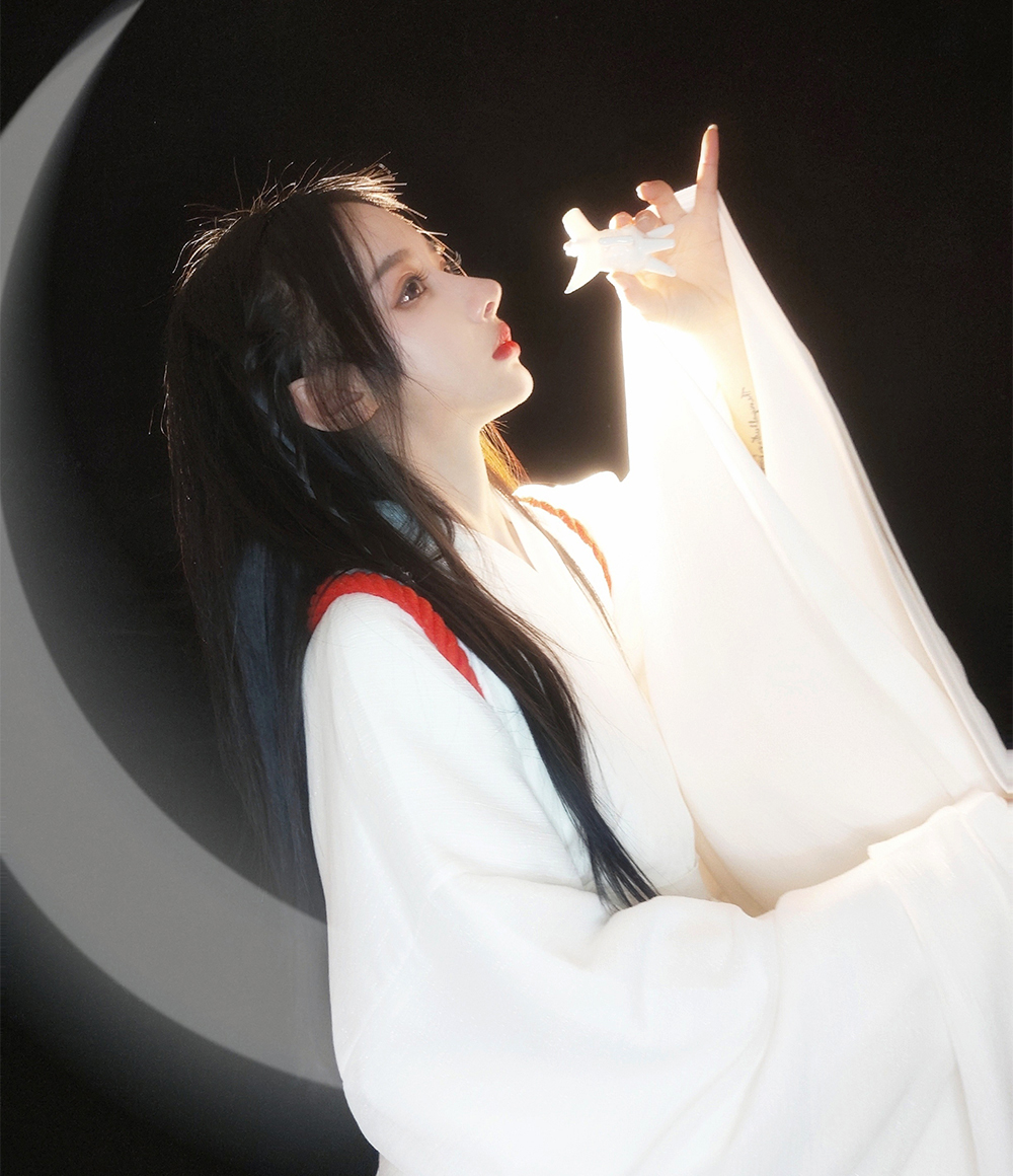 神明少女正版魏晋风齐腰整套汉服