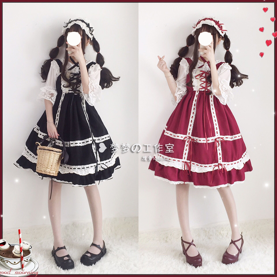 ÈÕϵÈíÃÃпîÏÄ×°¹ëÃÛ×°babydoll lolitaÑó×°ÀÙË¿»¨±ßjskÁ¬ÒÂȹ