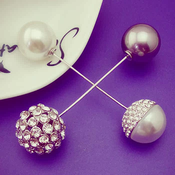 Broche femme en Zircon diamant - Ref 1170618 Image 3