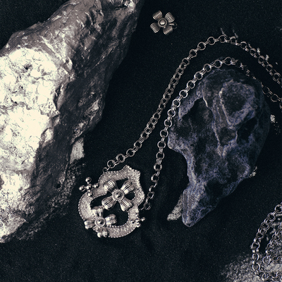 SQUARE CIRCLE方圆 「漠上花葫」原创设计新中式葫芦吊坠长项链