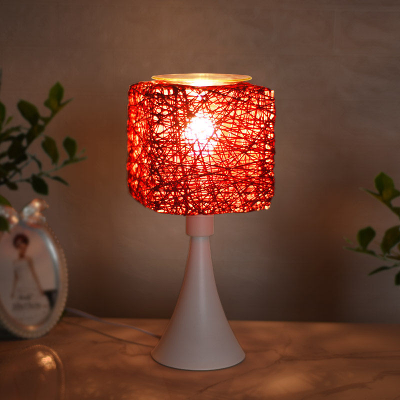 结婚台灯婚房床头灯创意香薰灯家用浪漫精油灯卧室助眠插电小夜灯