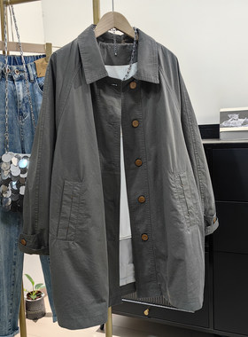 2025今年流行的风衣女秋季新品中