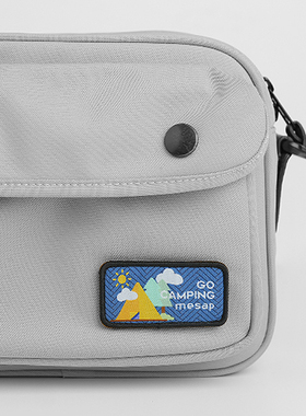 阿慕良品 MESAP Cordura 斜挎包魔术贴刺绣标配件