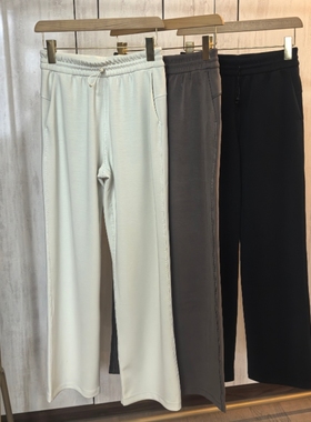 原厂soft～空气裸感垂顺舒适春夏秋三季穿瑜伽裤直筒休闲裤女显瘦