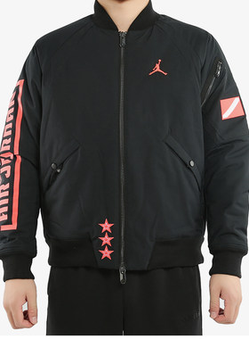 Nike/耐克正品春秋新款男子休闲保暖立领运动夹克外套BQ6957