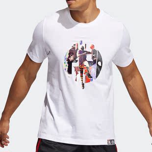 休闲运动T恤 Adidas GH6717 男子短袖 夏季 阿迪达斯正品 新款