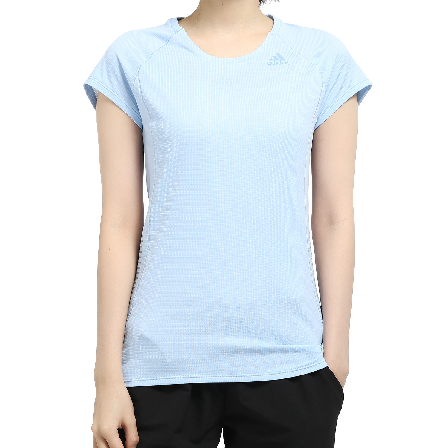 Adidas/阿迪达斯正品 女装夏季新款运动服短袖跑步T恤 FM2823