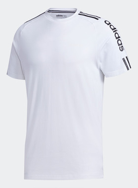 Adidas/阿迪达斯正品夏季新款NEO男子运动休闲短袖T恤FP7478