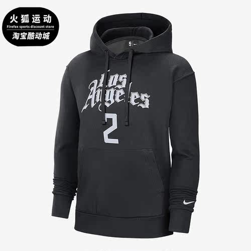 Nike/耐克正品洛杉矶快船队CE  男子运动连帽衫卫衣 DC0862-011