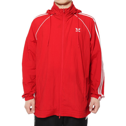 Adidas/阿迪达斯正品春季新款三叶草男子休闲运动外套 DV1587