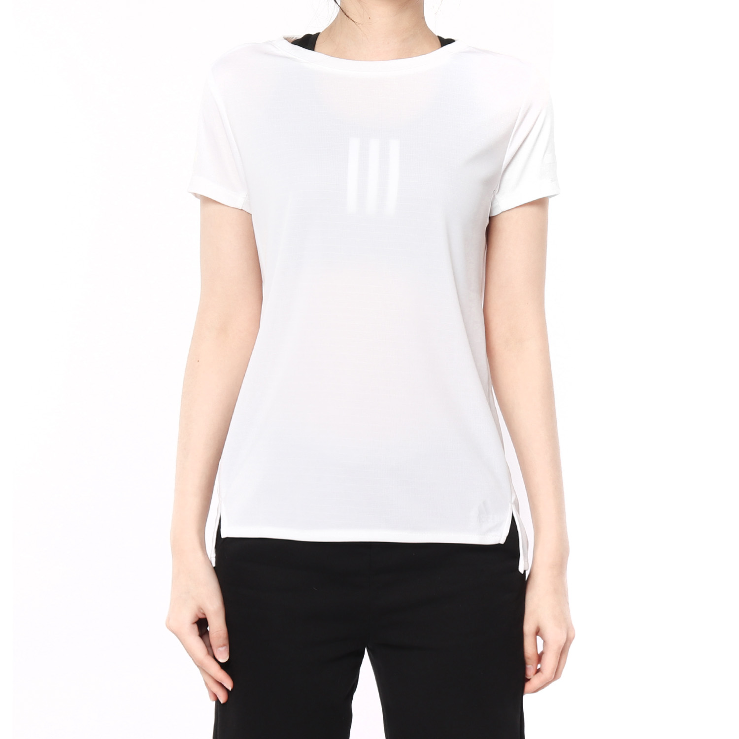 阿迪达斯夏女子运动跑步冰风透气