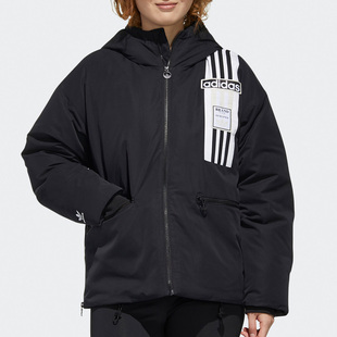 Puffer女子羽绒服GL6411 秋冬三叶草Down Adidas 阿迪达斯正品