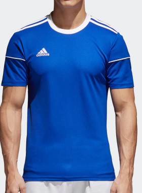 Adidas/阿迪达斯正品男士运动T恤纯色短袖圆领舒适条纹S99149