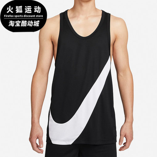 耐克正品春男运动宽松无袖背心