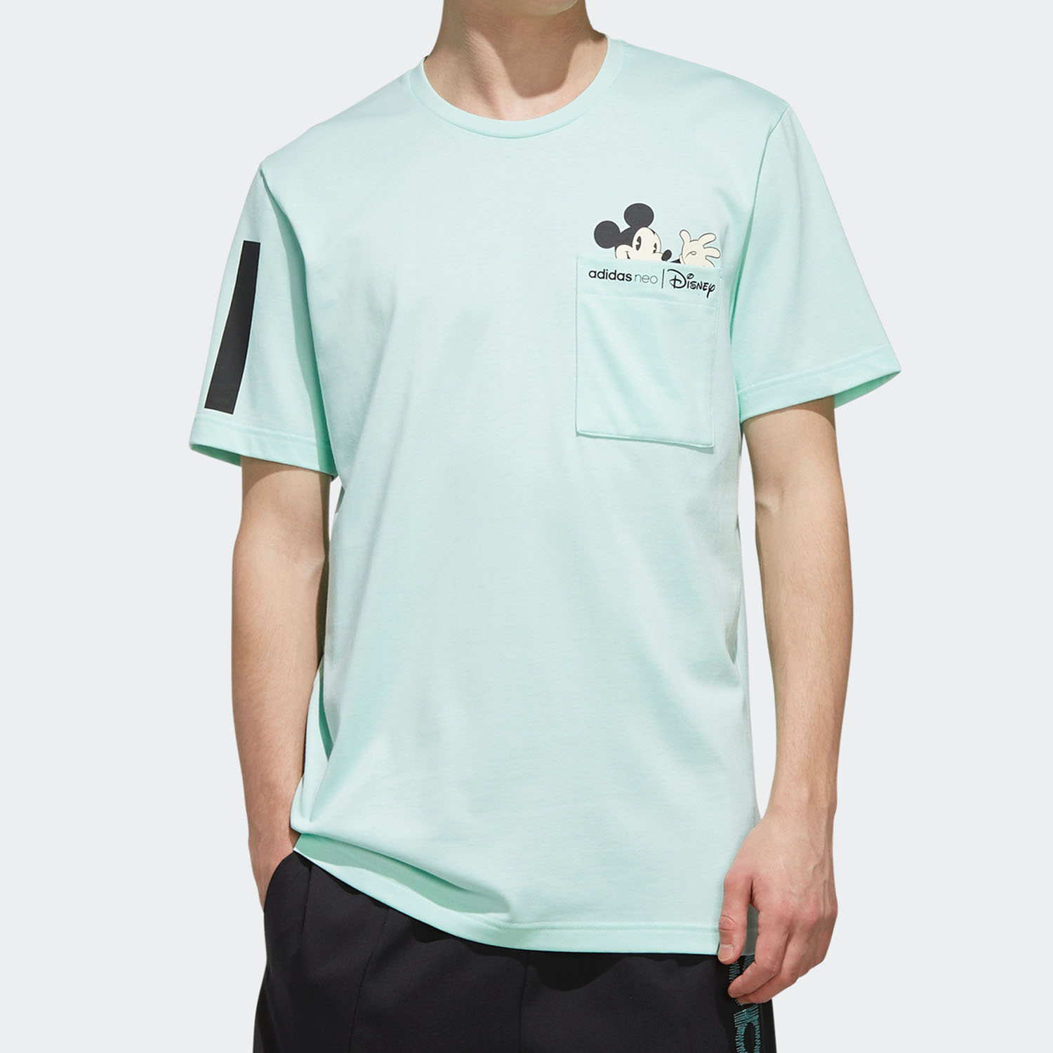 Adidas/阿迪达斯正品neo 男子M MCKY&MNN T1圆领短T恤 EI4541