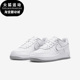 耐克Air Force 1白色深灰色儿童休闲低帮运动鞋 Nike DX5805 100